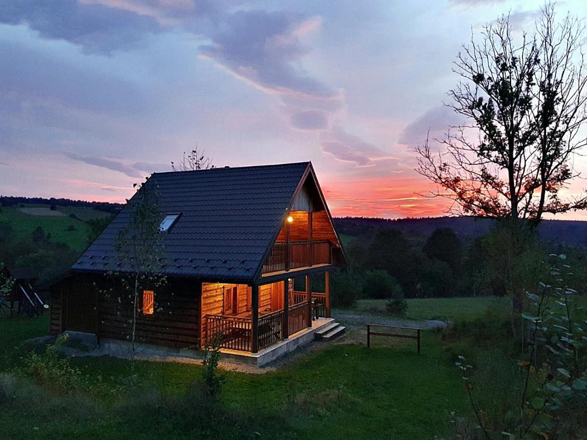 Domki Na Wzgorzu Nowica Esterno foto