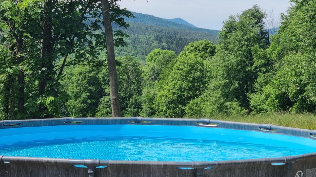 Domki Na Wzgorzu Nowica Esterno foto